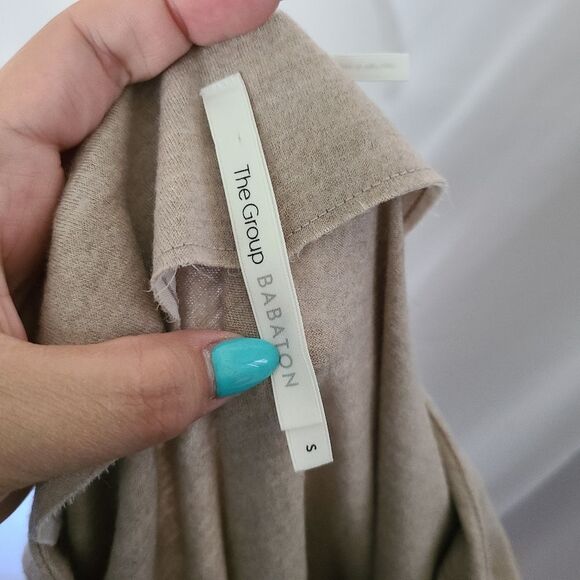 Aritzia The Group Babaton 100% Wool Drawstring waist Dress sz S - Picture 6 of 9